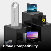 Minimalist Metal USB 2.0 Flash Drive — High Speed Storage
